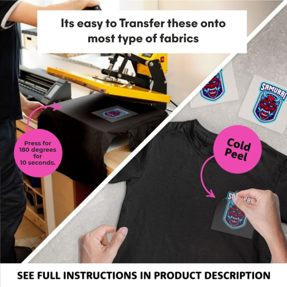 DTF Transfer Stickers (for Fabrics) - Image 5