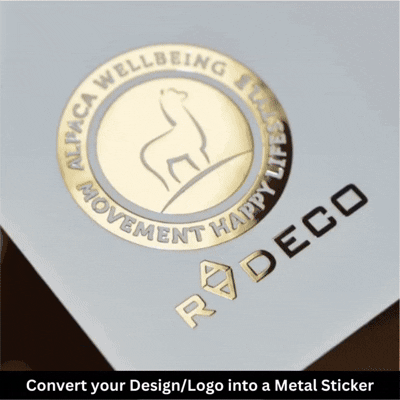 Luxury Metal Stickers